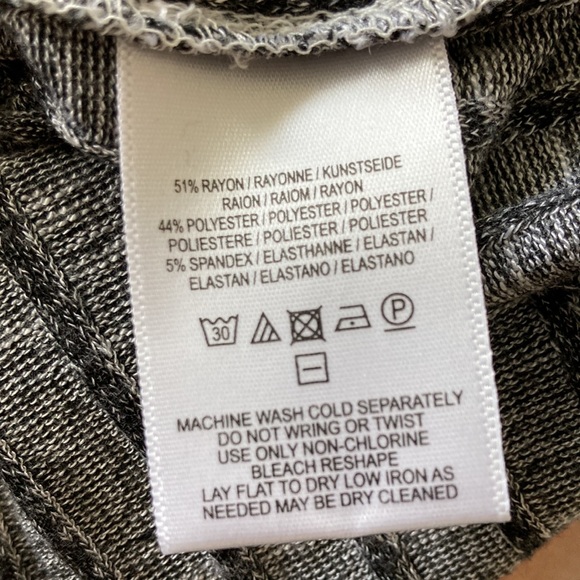 Grey Anthropologie Deletta long sleeve top - Picture 7 of 9